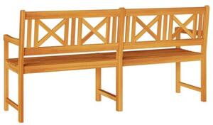Ławka ogrodowa brązowy 180 x 56 x 90 cm lite drewno akacji
