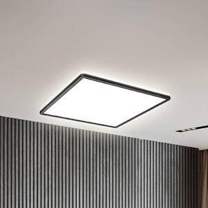 B.K. Licht Panel LED Slim, możliwość ściemniania, czarny, biuro, tworzywo sztuczne