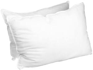 Biała poszewka na poduszkę guziki Rozmiar poduszki: 40 x 60 cm