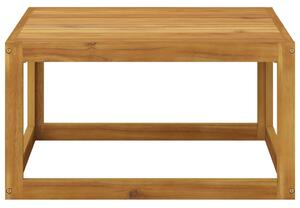 Stolik kawowy, 68x68x29 cm, lite drewno akacjowe