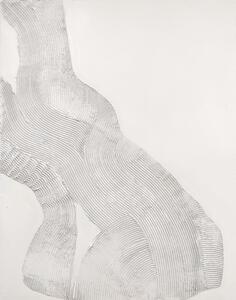 Ręcznie malowany obraz 90x120 cm White Sculpture – Malerifabrikken