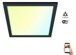 WiZ WiZ - LED Ściemnialny plafon SUPERSLIM LED/36W/230V czarny Wi-Fi WI0065