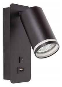Illumaxx Reflektor ścienny 1xGU10/35W/230V USB OS1295