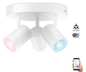 WiZ WiZ - LED RGBW Ściemnialne oświetlenie punktowe IMAGEO 3xGU10/4,9W/230V białe Wi-Fi WI0068
