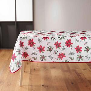 Obrus ze świątecznym motywem 150x240 cm Amaryllis – douceur d'intérieur