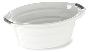 Umywalka plastikowa owalna, 72 x 50 x 25 cm, 35 l,biała
