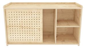 Regał ścienny w dekorze dębu 65x30 cm Sima – Kalune Design