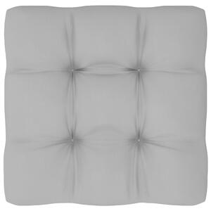 Poduszka na sofę z palet, szara, 70x70x10 cm
