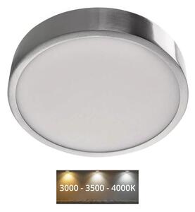EMOS LED Plafon LED/21W/230V 3000/3500/4000K śr. 22,5 cm chrom EMS956