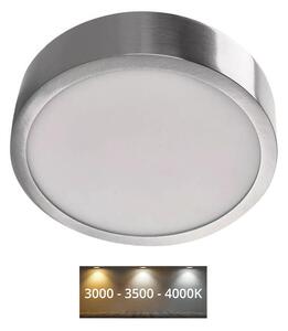 EMOS LED Plafon LED/12,5W/230V 3000/3500/4000K śr. 17 cm chrom EMS955