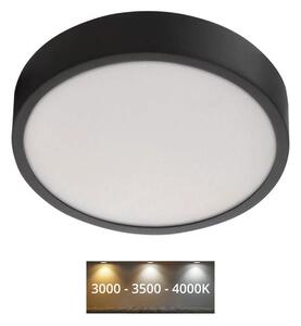 EMOS LED Plafon LED/21W/230V 3000/3500/4000K d. 22,5 cm czarny EMS959