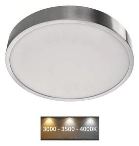 EMOS LED Plafon LED/28,5W/230V 3000/3500/4000K śr. 30 cm chrom EMS957