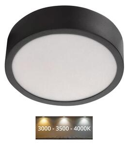 EMOS LED Plafont LED/12,5W/230V 3000/3500/4000K śr. 17 cm czarny EMS958