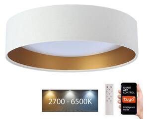 BPS Koncept LED Plafon SMART GALAXY LED/36W/230V Wi-Fi Tuya biały/złoty+ pilot BS0518
