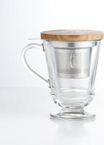 Szklany kubek z sitkiem 270 ml Abeille – La Rochére