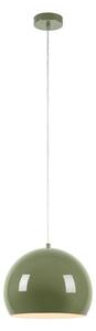 Zielona lampa wisząca z metalowym kloszem ø 28 cm Pop – Markslöjd
