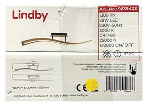 Lindby Lindby - LED Ściemnialny żyrandol natynkowy LARISA LED/28W/230V LW0064