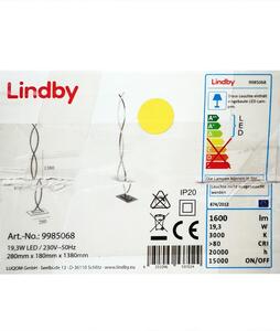 Lindby Lindby - LED Lampa podłogowa BOBI LED/24W/230V LW0092