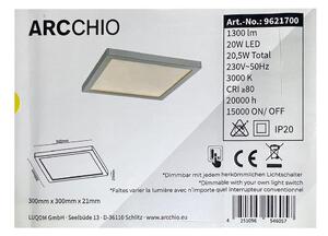 Arcchio Arcchio - LED Ściemnialny plafon SOLVIE LED/20W/230V LW0003