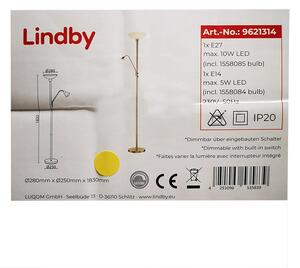 Lindby Lindby - Lampa podłogowa JOST 1xE27/10W/230V + 1xE14/5W LW0076