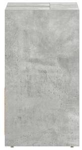 Szafka łazienkowa, betonowa szarość, 60x33x61 cm