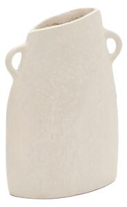 Kremowy ręcznie wykonany wazon (wysokość 27 cm) Neti – Kave Home