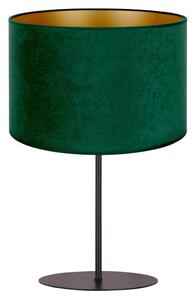 Duolla Duolla - Lampa stołowa ROLLER 1xE14/15W/230V ciemny zielony/złoty DU81495