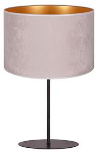 Duolla Duolla - Lampa stołowa ROLLER 1xE14/15W/230V szary/złoty DU81501