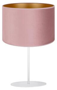 Duolla Duolla - Lampa stołowa ROLLER 1xE14/15W/230V różowy/złoty DU83499