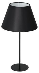 Luminex Lampa stołowa ARDEN 1xE27/60W/230V śr. 30 cm czarny/biały LU3484
