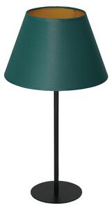 Luminex Lampa stołowa ARDEN 1xE27/60W/230V śr. 30 cm zielony/złoty LU3560
