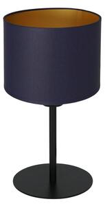 Luminex Lampa stołowa ARDEN 1xE27/60W/230V śr. 18 cm fioletowy/złoty LU3572