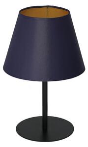 Luminex Lampa stołowa ARDEN 1xE27/60W/230V śr. 20 cm fioletowy/złoty LU3578