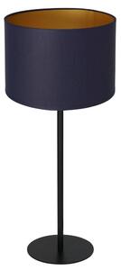 Luminex Lampa stołowa ARDEN 1xE27/60W/230V śr. 25 cm fioletowy/złoty LU3573