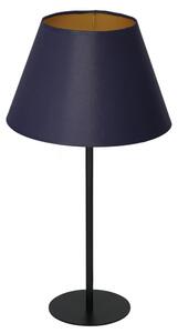 Luminex Lampa stołowa ARDEN 1xE27/60W/230V śr. 30 cm fioletowy/złoty LU3579