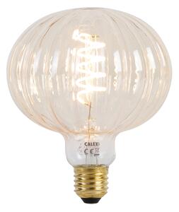 Lampa wisząca złota 5-punktowa z bursztynową ściemnianą diodą LED - Cava Luxe Oswietlenie wewnetrzne