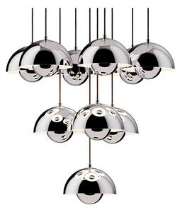 &Tradition - Flowerpot VP10 Żyrandol Ø53 Chrome-Plated