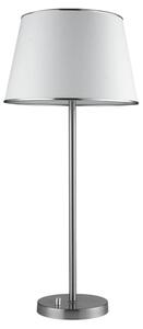 Candellux Lampa stołowa IBIS 1xE14/40W/230V biały/matowy chrom CA0720