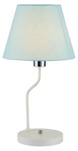 Candellux Lampa stołowa YORK 1xE14/60W/230V biały/niebieski CA0714