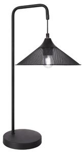 Candellux Lampa stołowa KIRUNA 1xE27/40W/230V czarny CA0710