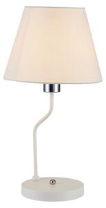 Candellux Lampa stołowa YORK 1xE14/60W/230V biały CA0715