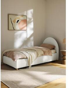 Łóżko tapicerowane Bouclé Ebba