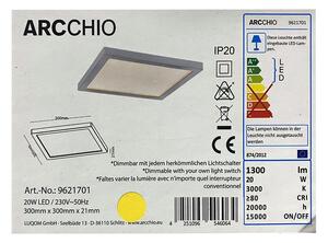 Arcchio Arcchio - LED Ściemnialny plafon SOLVIE LED/20W/230V LW0102