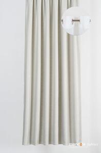 Beżowa zasłona 140x260 cm Teorema – Mendola Fabrics