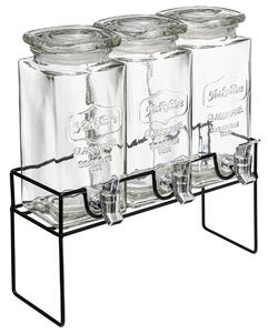 Dystrybutor do napojów MODERN na stojaku, 3 x 1,5 L