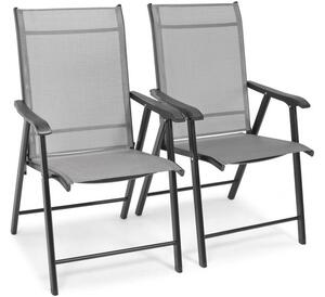 Zestaw balkonowy SOLANO 4-osobowy: 4 krzesła i okrągły stolik 100 cm