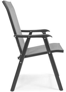 Zestaw balkonowy SOLANO 4-osobowy: 4 krzesła i okrągły stolik 100 cm