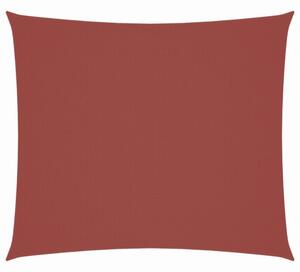 Prostokątny żagiel ogrodowy, tkanina oxford, 2x2,5 m, terakota