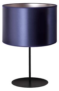 Duolla Duolla - Lampa stołowa CANNES 1xE14/15W/230V 20 cm niebieski/srebrny/czarny DU603041
