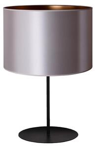 Duolla Duolla - Lampa stołowa CANNES 1xE14/15W/230V 20 cm srebrny/miedź/czarny DU602983